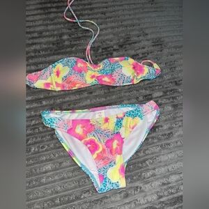 Colorful Floral Bikini Set